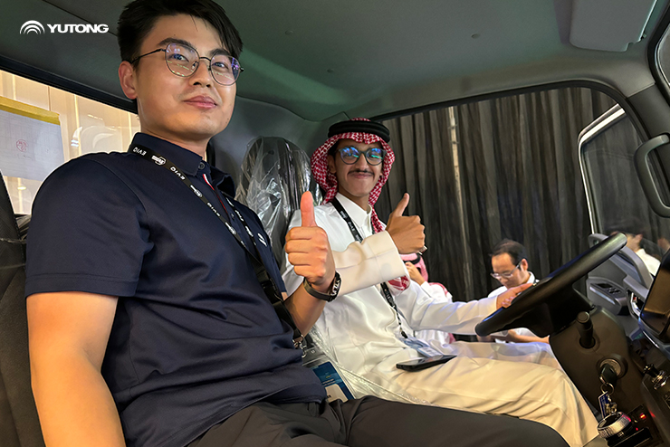 Yutong Truck se exhibe en el 3º Salón del Vehículo Eléctrico (EV Auto Show Riyadh)