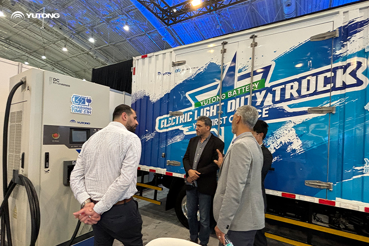Yutong Truck se exhibe en el 3º Salón del Vehículo Eléctrico (EV Auto Show Riyadh)