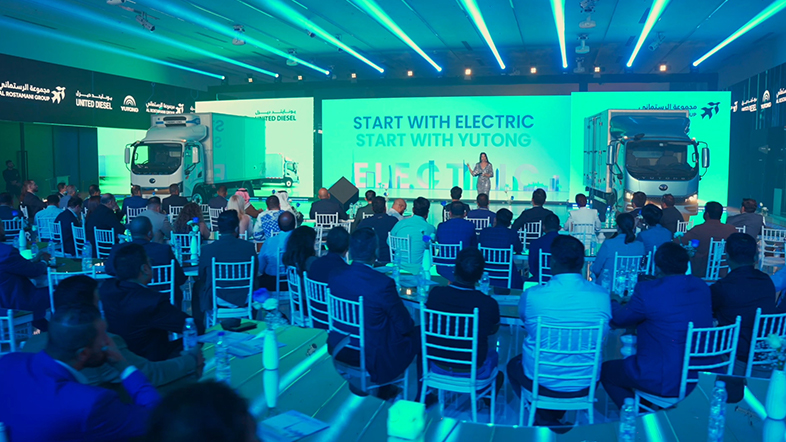 Yutong's Battery Electric Light Truck Debuts in the UAE