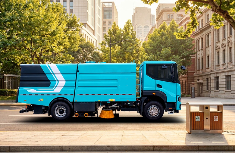 18-Ton Pure Electric Sweeper-Washer