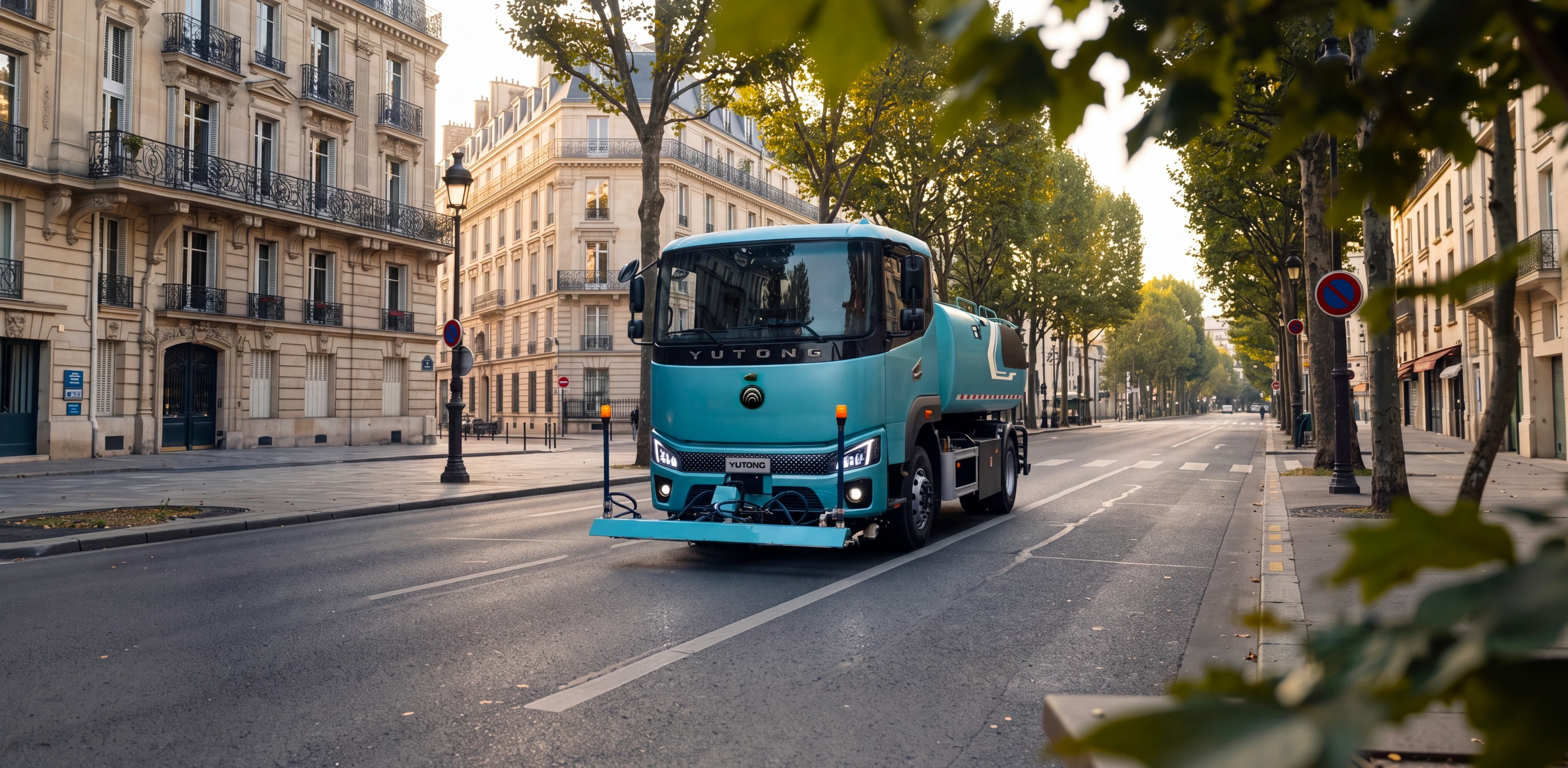 18-Ton Electric Road Washing Truck