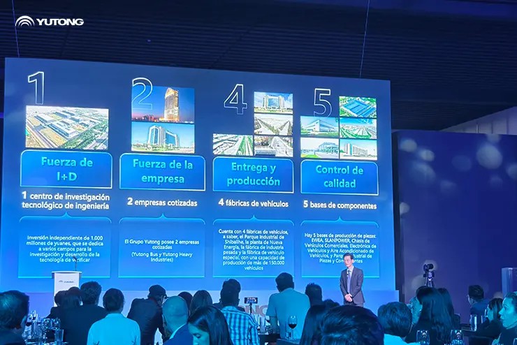 Yutong new generation light trucks launched in Mexico