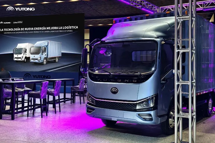 Yutong new generation light trucks launched in Mexico